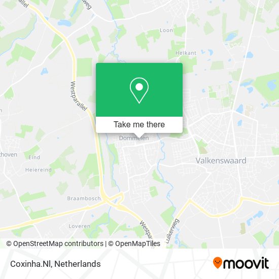 Coxinha.Nl map