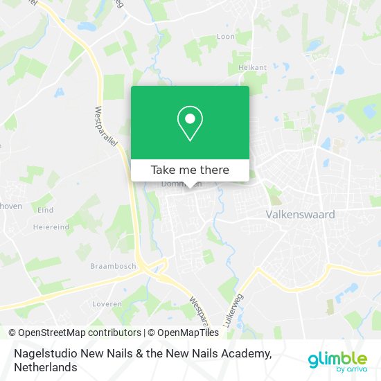 Nagelstudio New Nails & the New Nails Academy map