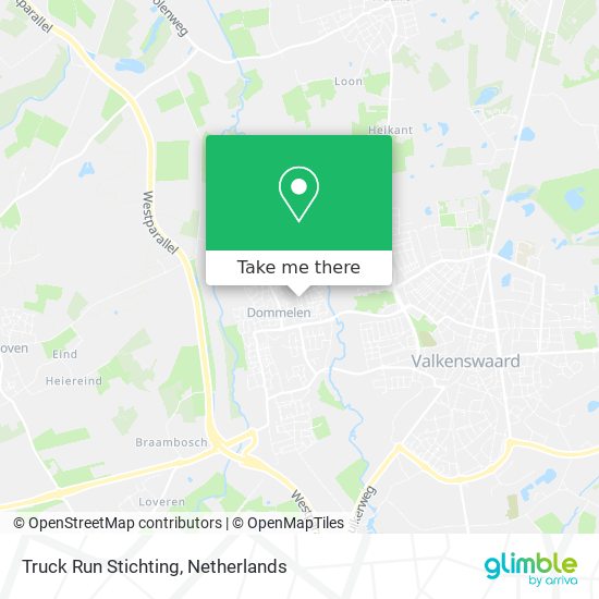 Truck Run Stichting map