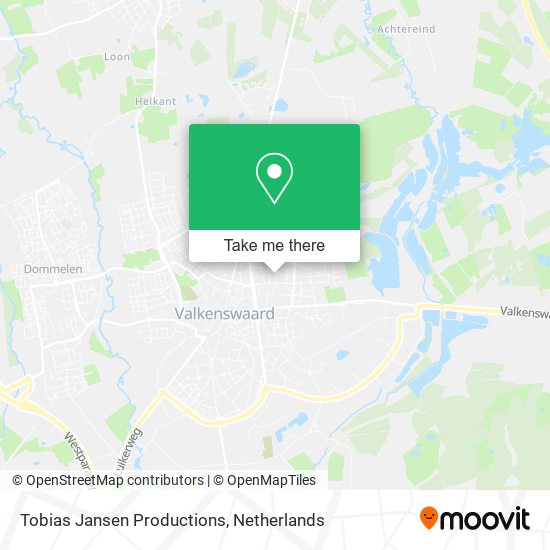 Tobias Jansen Productions map