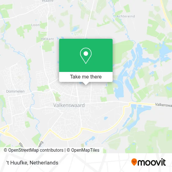 't Huufke map