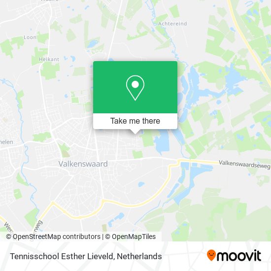 Tennisschool Esther Lieveld map