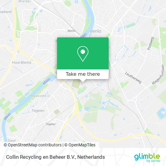 Collin Recycling en Beheer B.V. map
