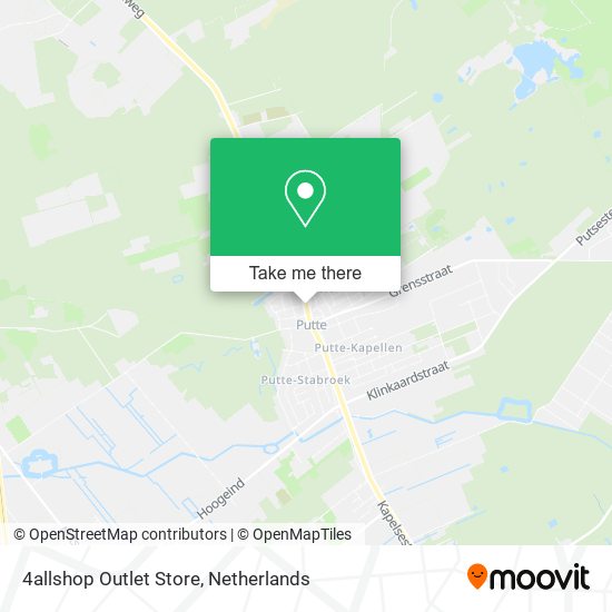 4allshop Outlet Store map