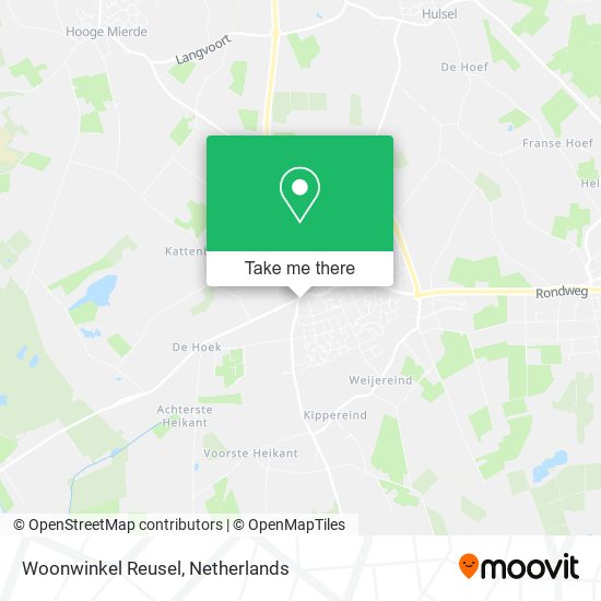 Woonwinkel Reusel Karte