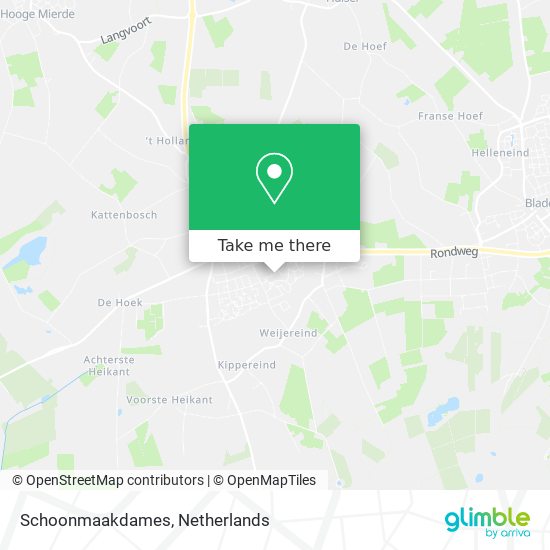 Schoonmaakdames Karte