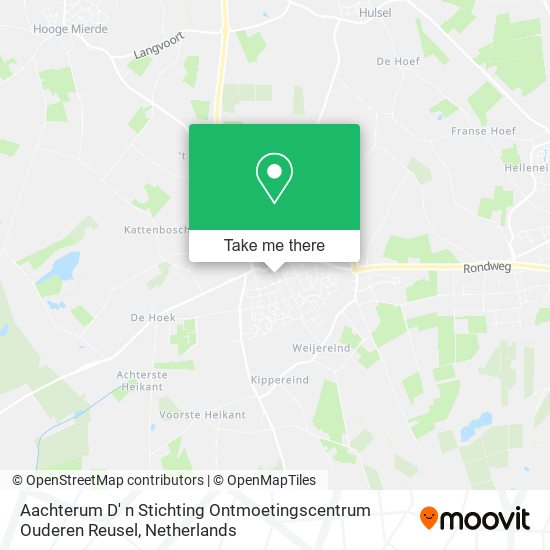 Aachterum D' n Stichting Ontmoetingscentrum Ouderen Reusel map