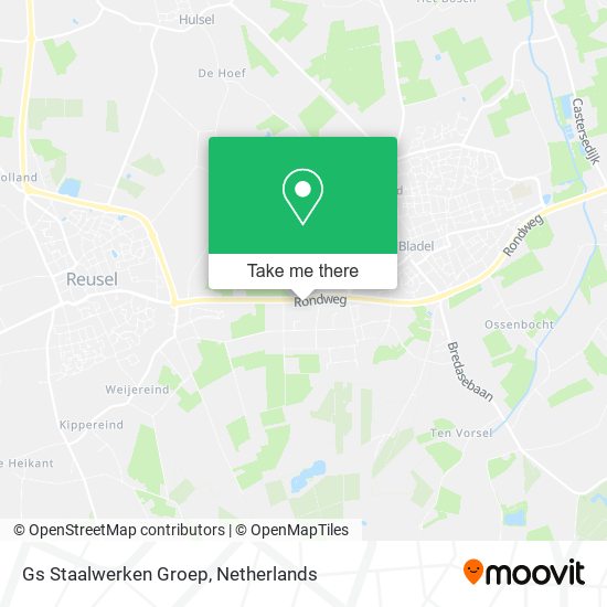 Gs Staalwerken Groep map