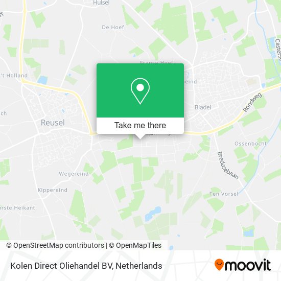 Kolen Direct Oliehandel BV map