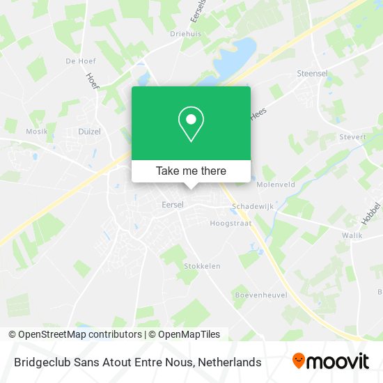 Bridgeclub Sans Atout Entre Nous map