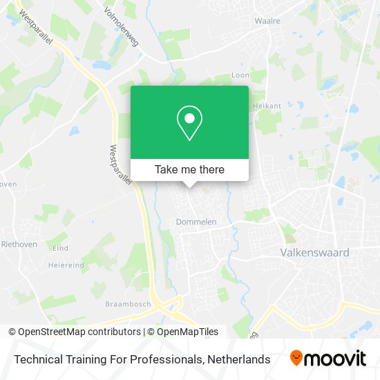 Technical Training For Professionals map