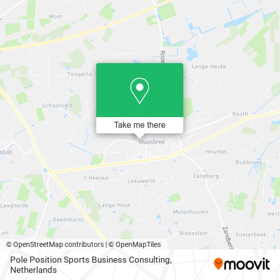 Pole Position Sports Business Consulting map