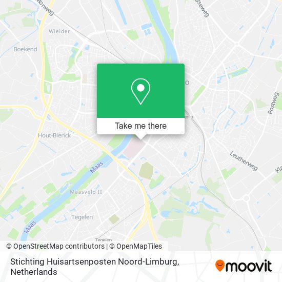 Stichting Huisartsenposten Noord-Limburg Karte