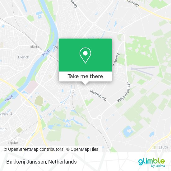 Bakkerij Janssen map