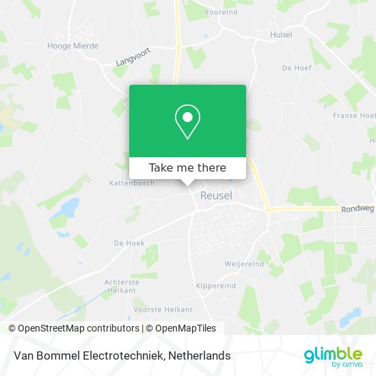 Van Bommel Electrotechniek Karte