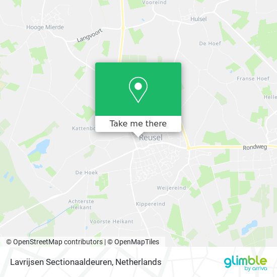 Lavrijsen Sectionaaldeuren Karte