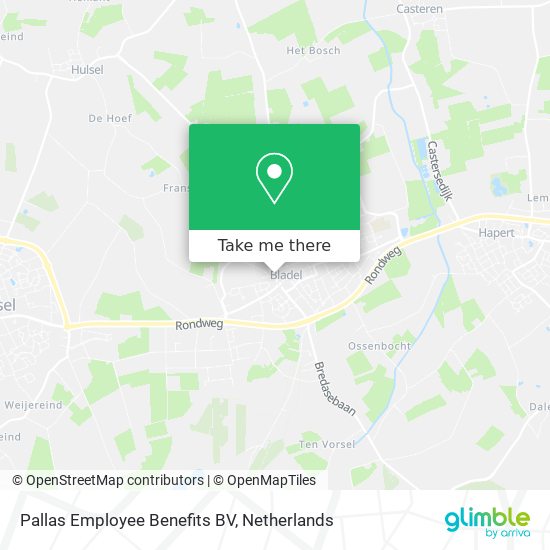 Pallas Employee Benefits BV map