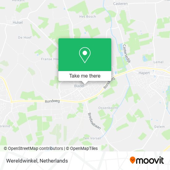 Wereldwinkel map