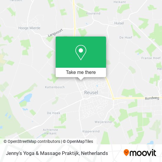 Jenny's Yoga & Massage Praktijk map