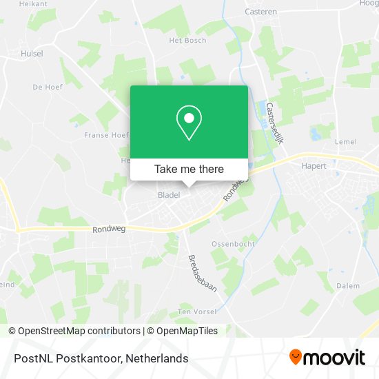 PostNL Postkantoor map