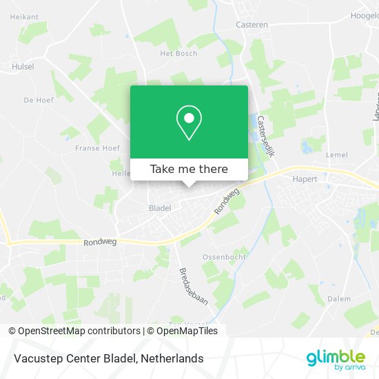 Vacustep Center Bladel map