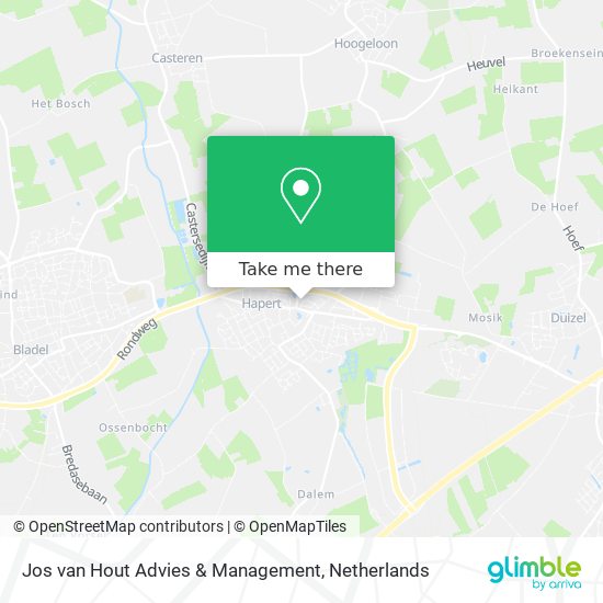 Jos van Hout Advies & Management map