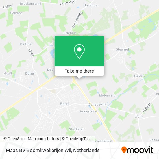 Maas BV Boomkwekerijen Wil map