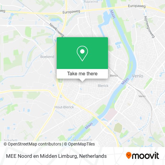 MEE Noord en Midden Limburg map