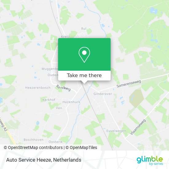 Auto Service Heeze map