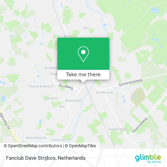 Fanclub Dave Strijbos map