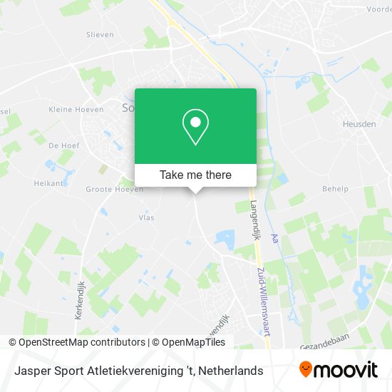 Jasper Sport Atletiekvereniging 't map