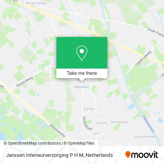 Janssen Interieurverzorging P H M map