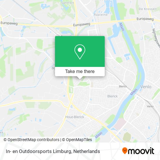 In- en Outdoorsports Limburg map