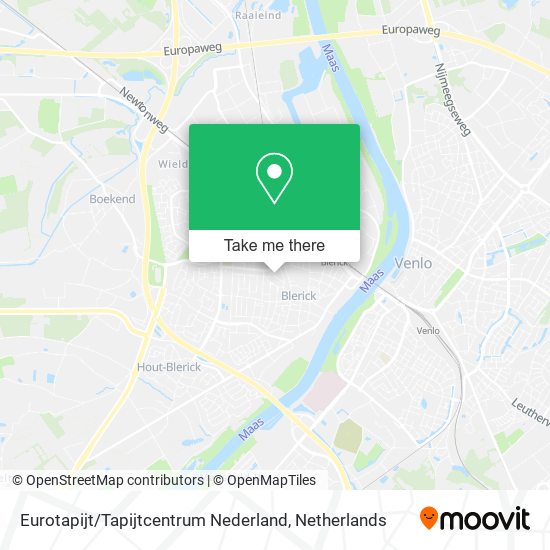 Eurotapijt / Tapijtcentrum Nederland map