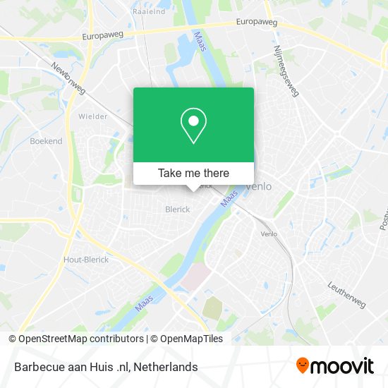 Barbecue aan Huis .nl map