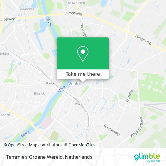 Tammie's Groene Wereld Karte