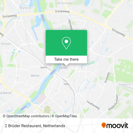2 Brüder Restaurant map
