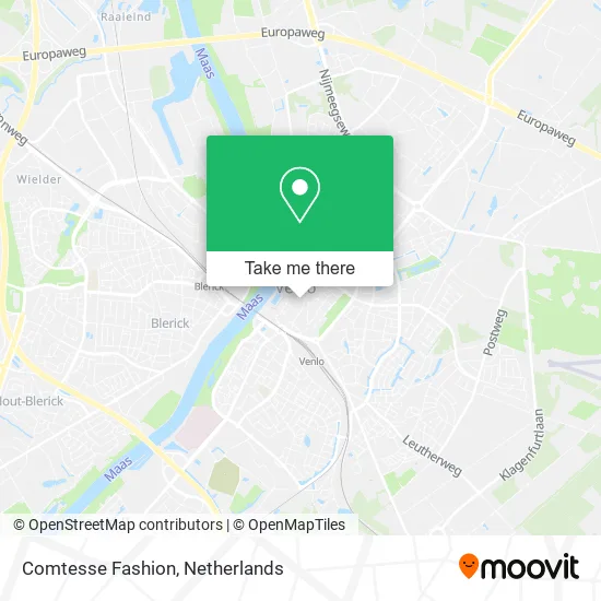 Comtesse Fashion map