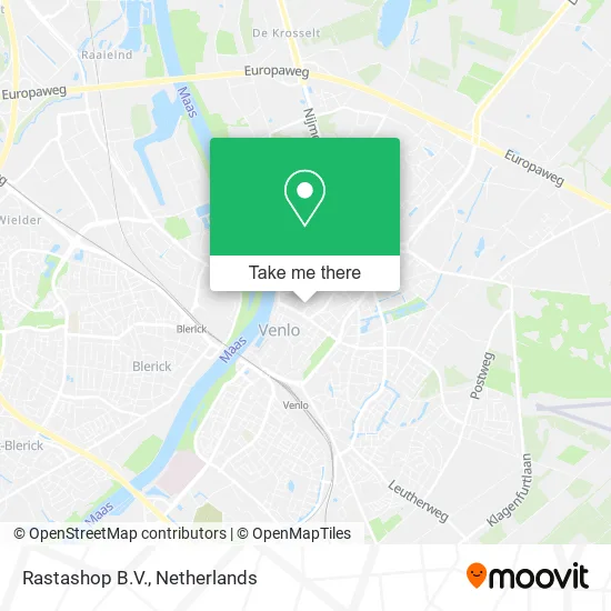 Rastashop B.V. map