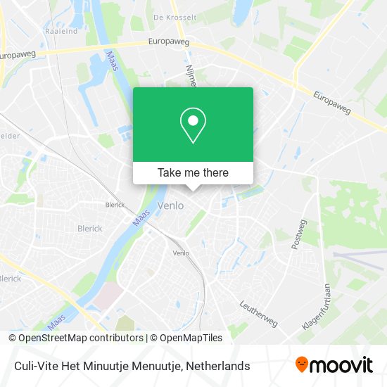 Culi-Vite Het Minuutje Menuutje map