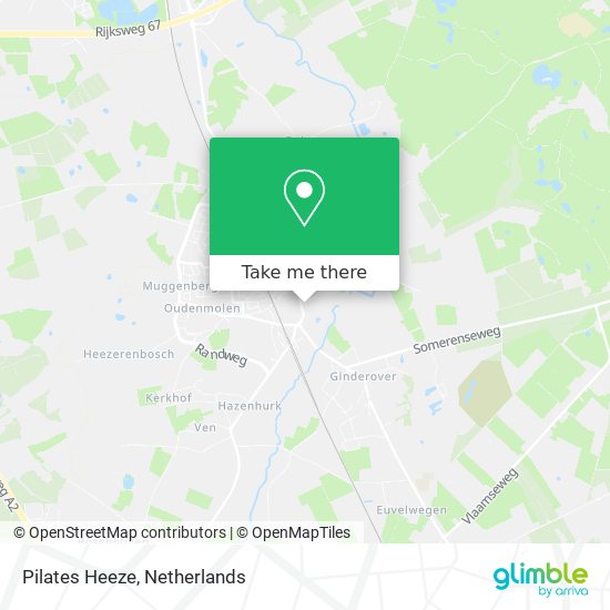 Pilates Heeze map