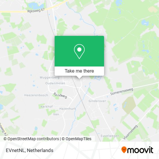 EVnetNL map