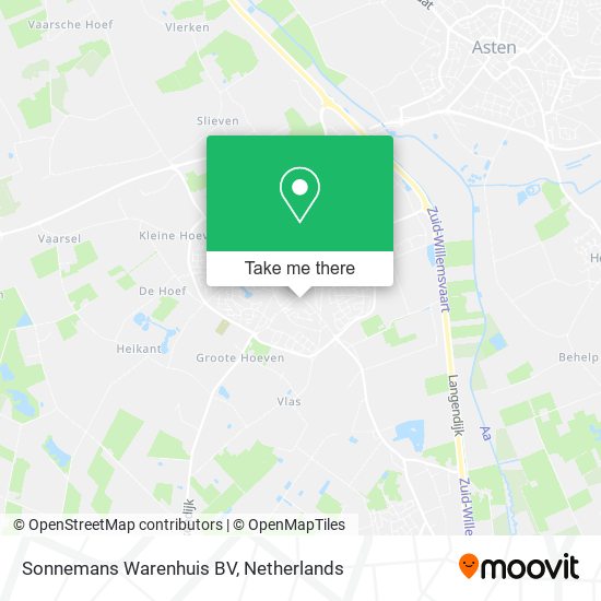 Sonnemans Warenhuis BV map