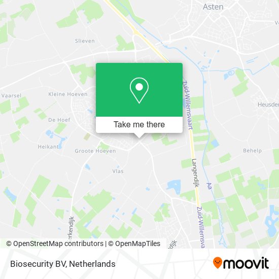 Biosecurity BV map