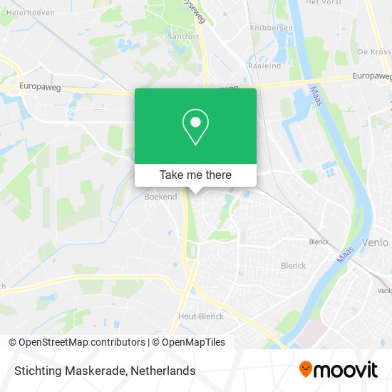 Stichting Maskerade map