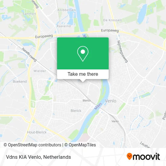 Vdns KIA Venlo map
