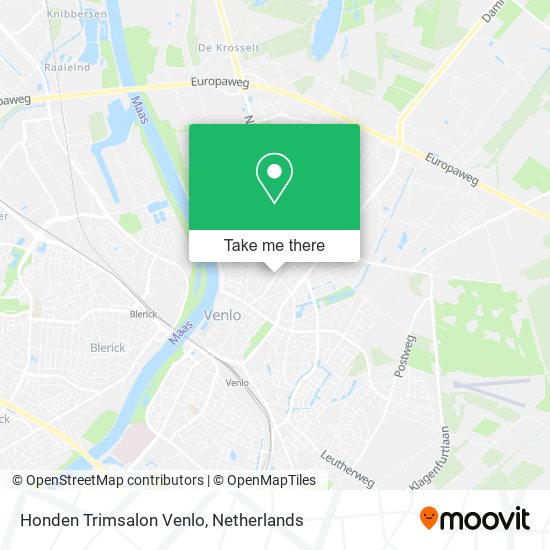 Honden Trimsalon Venlo map