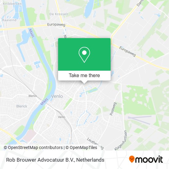 Rob Brouwer Advocatuur B.V. map