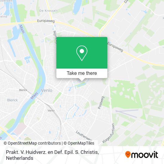 Prakt. V. Huidverz. en Def. Epil. S. Christis map