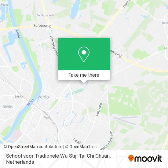 School voor Tradionele Wu-Stijl Tai Chi Chuan map